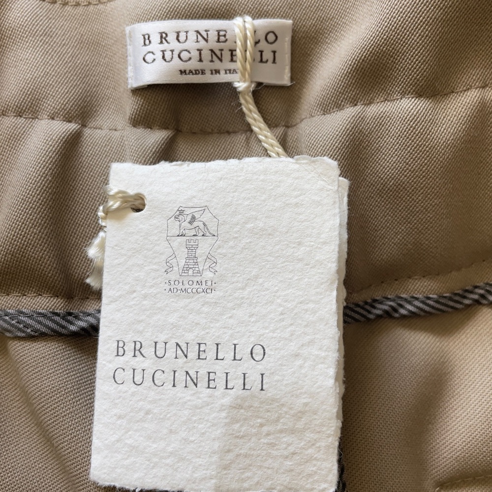 Brunello Cucinelli Cropped Wide Leg Pants - Picture 3 of 12